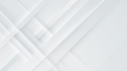 Obraz premium White abstract background. White grey gray abstract modern background design. Designed for poster, template on web, backdrop, banner, social media template, app background, business presentation.