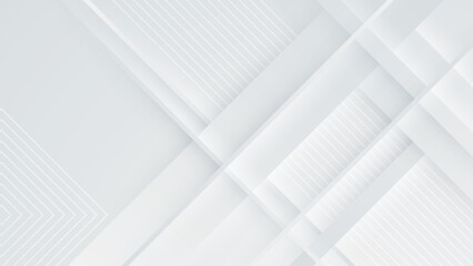 Obraz premium White abstract background. White grey gray abstract modern background design. Designed for poster, template on web, backdrop, banner, social media template, app background, business presentation.