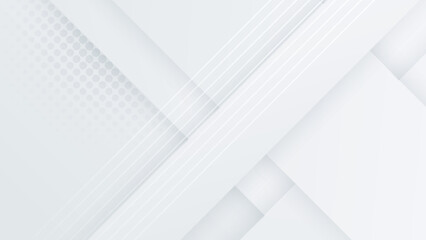 Modern white abstract background