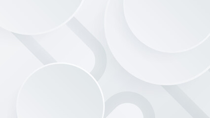 Modern white abstract background