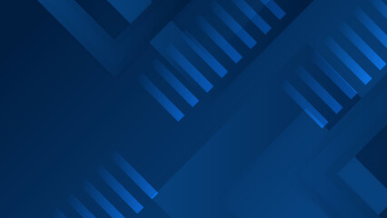 Modern professional blue vector abstract technology business background with lines and geometric shapes. Dark blue abstract background for business presentation, social media template, poster, and ads