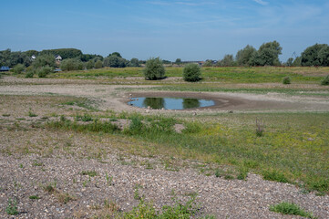 Dürre 2022 am Rhein, Wassermangel