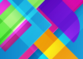 Colourful abstract background. Modern abstract covers, minimal covers design. Colorful geometric background, vector illustration.