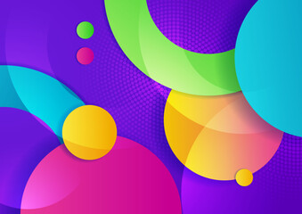 Colourful abstract background. Modern abstract covers, minimal covers design. Colorful geometric background, vector illustration.