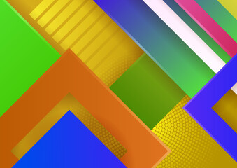 Colourful abstract background. Modern abstract covers, minimal covers design. Colorful geometric background, vector illustration.