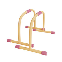 3d gym tools illustration