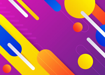 Colourful abstract background. Modern abstract covers, minimal covers design. Colorful geometric background, vector illustration.