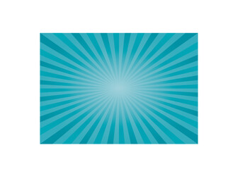 Abstract soft Blue Green rays background. Vector