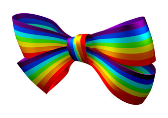 LGBTQ bow-knot 4- 3d rendering - illustration