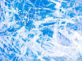 Blue art, creative abstract hand painted background, brush texture, abstract ocean, acrylic painting on canvas.