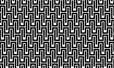 Vector line pattern. Modern style texture. Repeating geometric hexagonal grid. Simple lattice graphic design.