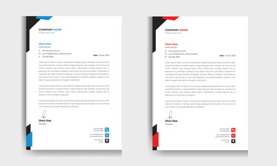 Modern Business letterhead design for your business 