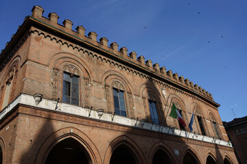 Palazzo del Comune, medieval palace in Cremona, Italy