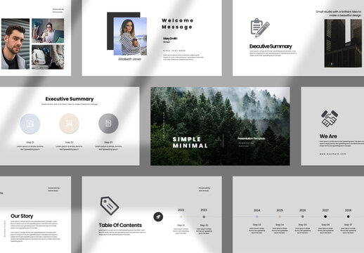 Simple Presentation Layout