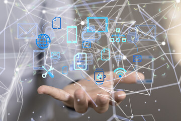 people network structure HR - Human resources management and recruitment