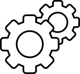 Obraz premium Gear Icon