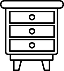 Chest Of Drawers Icon