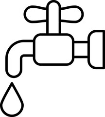 Water Tap Icon