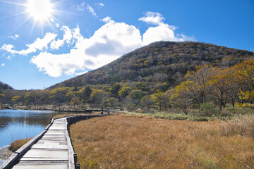 紅葉の赤城山・覚満淵／群馬県前橋市