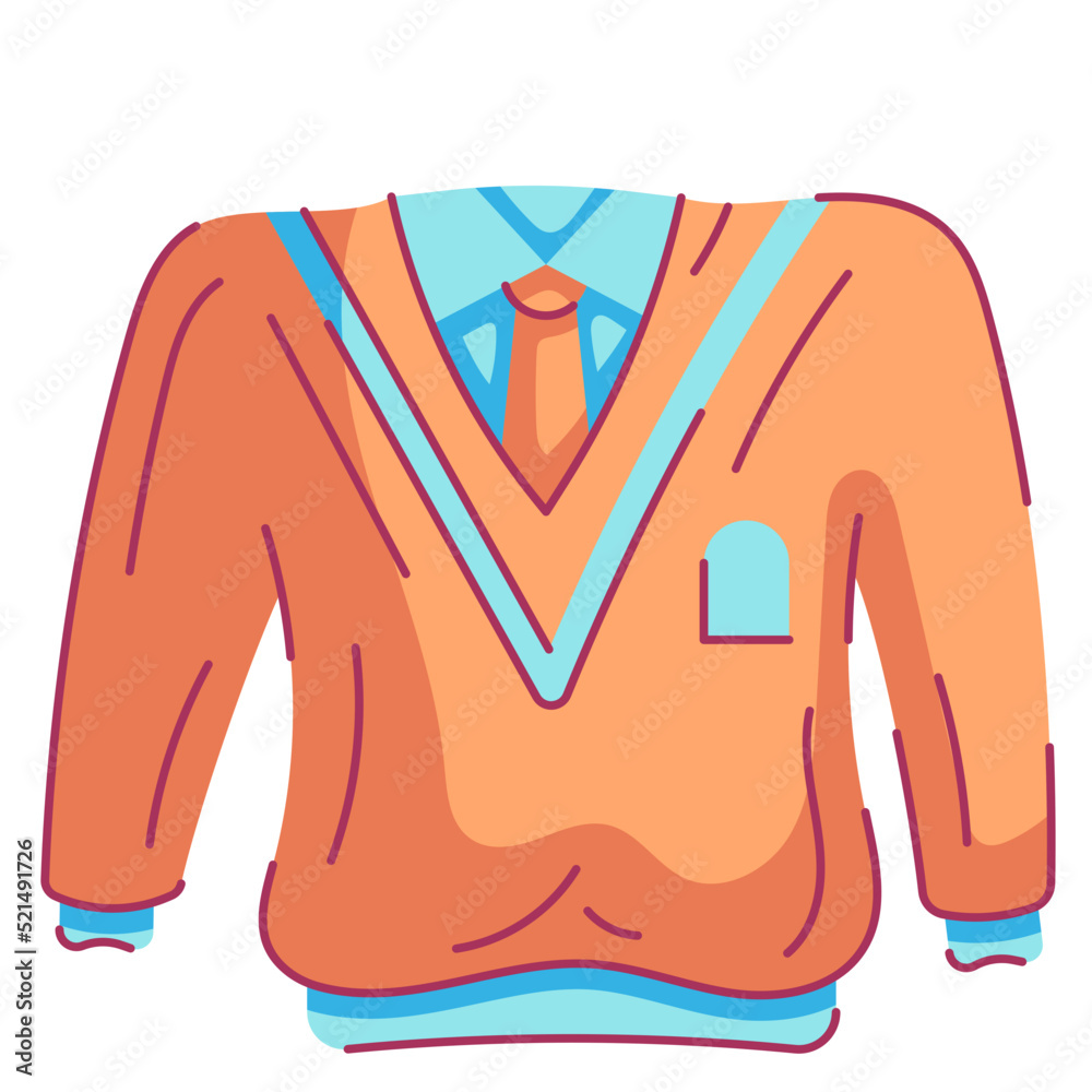 Wall mural uniform flat icon