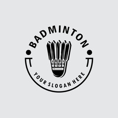 Professional Badminton Sports Logo design