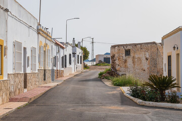 Cityscape of the village of Albaricoques (Almeria, Andalusia,Spain)