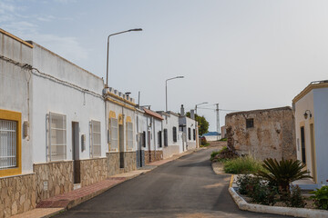 Cityscape of the village of Albaricoques (Almeria, Andalusia,Spain)