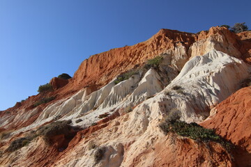 algarve coast white rocks