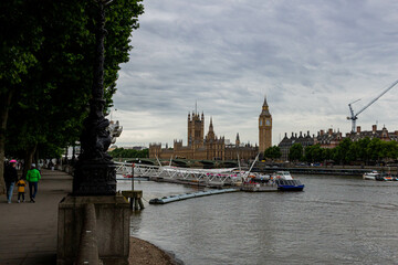 view of the thames and westminster