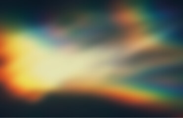 Photography of rainbow. Rainbow on black background.  Abctract web background. Banners and panels. Design background. Computer. Desktop background and design. Unique. Surrealistic. Dispersion of light