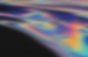 Photography of rainbow. Rainbow on black background.  Abctract web background. Banners and panels. Design background. Computer. Desktop background and design. Unique. Surrealistic. Dispersion of light