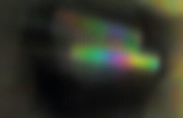 Photography of rainbow. Rainbow on black background.  Abctract web background. Banners and panels. Design background. Computer. Desktop background and design. Unique. Surrealistic. Dispersion of light
