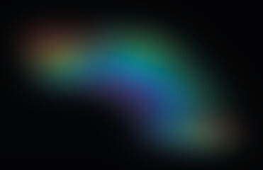 Photography of rainbow. Rainbow on black background.  Abctract web background. Banners and panels. Design background. Computer. Desktop background and design. Unique. Surrealistic. Dispersion of light