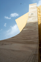 Ancient sundial in India with a precision of 2 seconds - obrazy, fototapety, plakaty