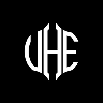 VHE letter logo. VHE best black background vector image. VHE Monogram logo design for entrepreneur and business.
