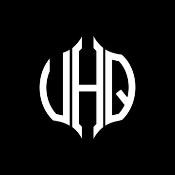 VHQ letter logo. VHQ best black background vector image. VHQ Monogram logo design for entrepreneur and business.
