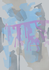 Abstract image for printing