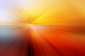 Abstract background in yellow, red and orange colors
