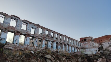 old abandoned building