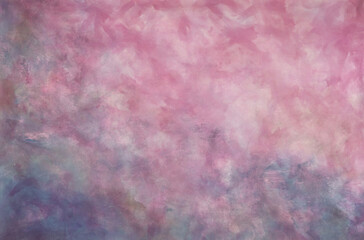 Abstract painting background. Pink and magenta colors.
