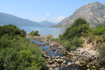 Kotor river bank