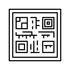 QR Code icon design