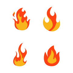fire symbol set design