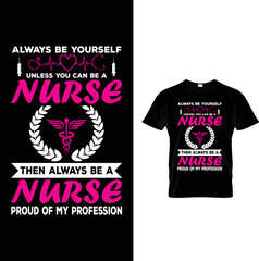 Nursing t-shirt design 