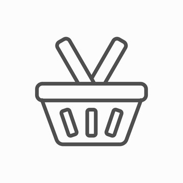 shopping cart symbol shop and sale icon