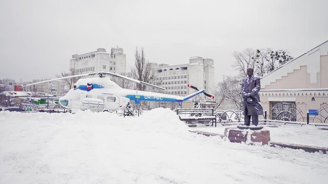 National Technical University of Ukraine. Igor Sikorsky Kyiv Polytechnic Institute. KPI. winter snow