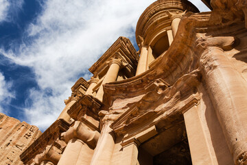 Petra Monastery, Jordan, seven modern wonders of the world.
