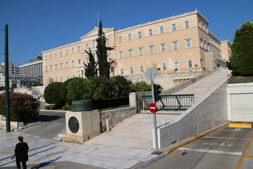Streets and sights of Athens, Greece