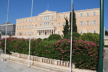 Streets and sights of Athens, Greece