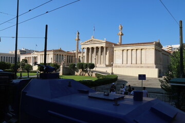 Streets and sights of Athens, Greece